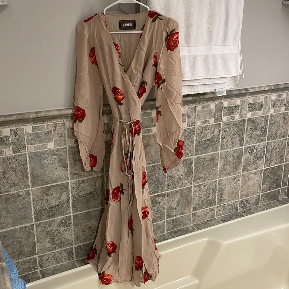 Reformation Tie Dress